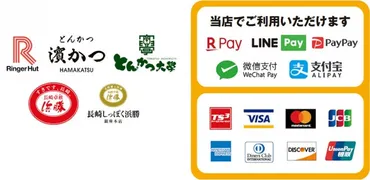 新たに5種類のコード決済がリンガーハットグループで利用可能に！［株式会社リンガーハット］［長崎ちゃんぽん リンガーハット］ 