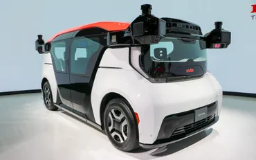 ホンダ、運転席のない自動運転タクシー「クルーズオリジン」日本初公開 すでに実用化されている北米仕様との違いとは？