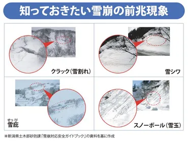 雪崩」から命を守る3つの対策 前兆は？もし遭遇してしまったら？ 