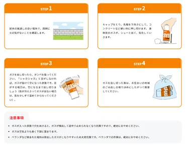 カセットコンロ・ボンベの処分方法は？未使用カセットボンベの取り扱いも解説！ 