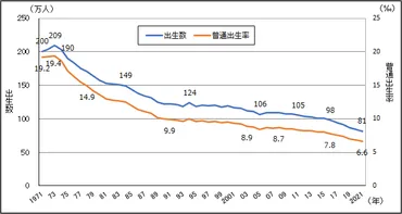 日本の少子高齢化問題、私たちに何ができる？(少子高齢化、出生率、対策？)少子高齢化の現状と将来展望