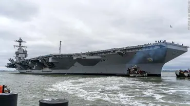 米海軍の最新鋭空母「ジェラルド・フォード」が初配備 