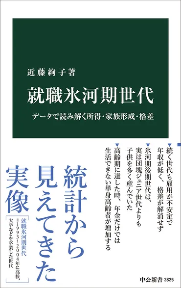 就職氷河期世代 データで読み解く所得・家族形成・格差 
