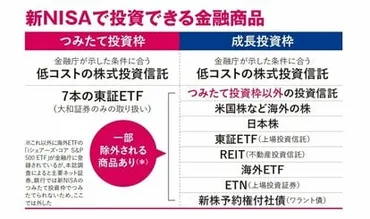 どこよりも詳しい！ 新NISA「つみたて投資枠」で買える投資信託の条件【金融庁取材】 