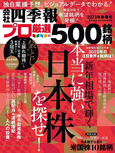 会社四季報プロ5002023年 新春号