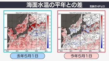 黒潮大蛇行、終息へ？ 漁業・気象への影響と今後の展望は？(？マーク)黒潮大蛇行の現状、終息後の影響、予測技術