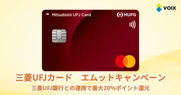 三菱UFJカードと三菱UFJ銀行「エムット」開始キャンペーン徹底解説 ～最大20％還元の新時代キャンペーン、その全貌と活用術～ 