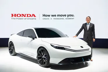 まさかのプレリュード復活 ホンダ三部社長が語る、EV時代の喜びとは ジャパン・モビリティショー