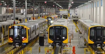 日立、米鉄道車両工場稼働 1300人雇用、経済効果年500億円:時事ドットコム