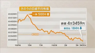 9日の日経平均株価一時4万4000円台 「選挙は買い」格言も専門家は注意(テレ朝NEWS)