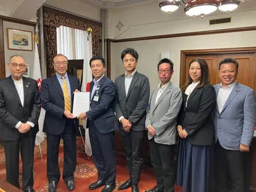 2025/6/13開催 名古屋市役所広沢市長を訪問 ロサンゼルス姉妹都市交流活発化を要請