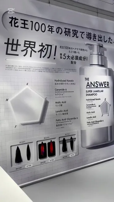 THE ANSWER スーパーラメラシャンプー お試し1回分 12ml / THE ANSWER(ジアンサー)