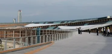 大阪・関西万博の巨大屋根「リング」一つの輪に 1周2キロ、高さ最大20m 世界最大級の木造建築物