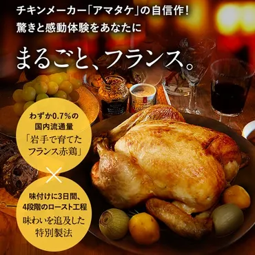チキンメーカー「アマタケ」の自信作!『フランス感じるプレミアムグルメ』2品をアマタケ公式通販「ルパ アマタケ」で12月12日より販売開始