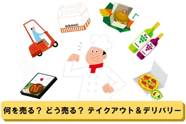 何を売る?どう売る?テイクアウト&デリバリー