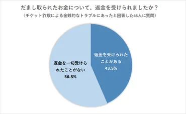 チケット詐欺に気をつけて!詐欺手口と対策