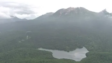 火山情報】雌阿寒岳で火山性微動が発生…噴気と地震が増加 気象台が注意呼びかけ