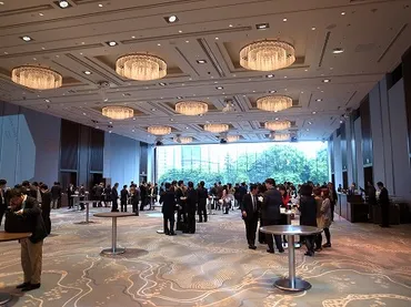 パレスホテル東京 大開口のある宴会場