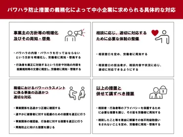 パワハラ問題、企業と個人の法的責任とは？ パワハラ対策の重要性とは？パワハラに関する法的責任と対策まとめ
