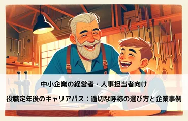 人事担当者向け】役職定年後のキャリアパスガイド