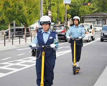 大阪府警が電動キックボード導入 全国初、模範走行を周知（時事通信） 
