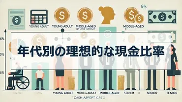 現金比率は何％が理想？年代別に徹底解説！ 