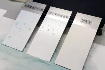 吉川工業、水原料で超撥水塗料 フッ素化合物使わず 