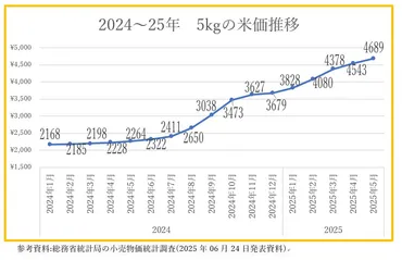 2025年版！今後の米の価格はどうなる？安定的に購入する方法とは 