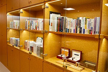 5F 創業者 稲盛和夫執務室（再現）：展示内容 