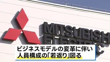 三菱電機の黒字リストラ？その背景と未来への影響とは？三菱電機の早期退職優遇制度と、その裏にある戦略