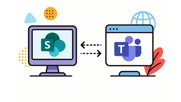 SharePoint と Teams の関係とは？使い分けや管理方法のポイントを解説 