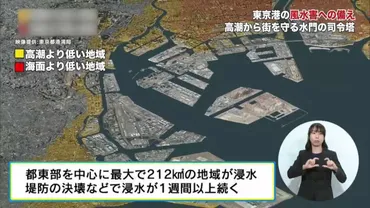 幾度となく高潮に脅かされてきた東京 前線基地として台風・津波・高潮から守る東京都第二高潮対策センター