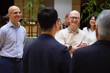 アップルCEOティム・クック、日本の拠点であるApple YTC（横浜テクニカルセンター）を訪問 