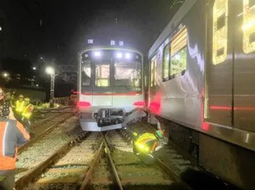 決められた位置の手前で回送列車が停止か 田園都市線、再開見通せず（朝日新聞）