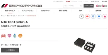高品質なGaAsによるRFフロントエンドデバイスで自動車の進化を支える日清紡マイクロデバイス:マルチGNSSやWi