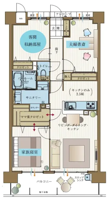 4人家族が選ぶマンションの間取りとは？選ぶときの3つのポイント ...