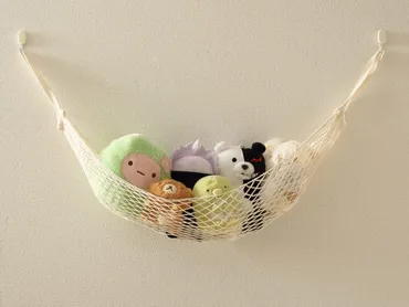吊り下げ収納!100均で出来るぬいぐるみハンモックの作り方!