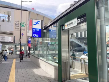 櫛田神社前駅からキャナルシティ博多