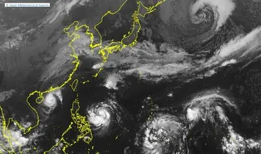 台風23号」「台風24号」日本の南に発生…進路は？ 