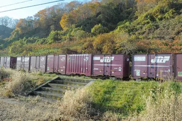 JR函館線で貨物列車が脱線 けが人なし 北海道森町 