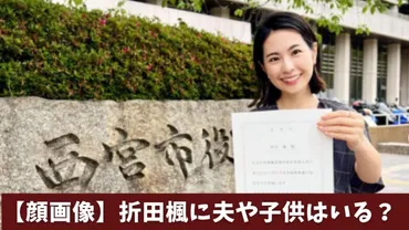 顔画像】折田楓wiki風経歴プロフィール！家族は結婚して夫と子供(娘)が1人 