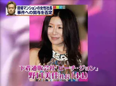 野口美佳の今現在や夫と子供！年収資産や押尾学と関係？ 