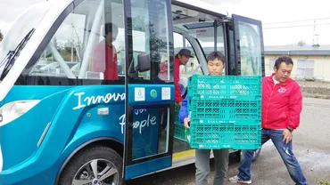 自動運転バスが貨物を運ぶ？北海道のバス事業が変革期を迎えている貨客混載とは！？