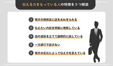 伝える力をアップさせたい！話を伝えるためのポイント10選 